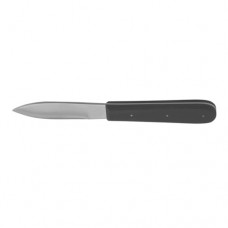 Virchow Cartilage Knife With Wooden Handle Stainless Steel, 21 cm - 8 1/4" Blade Size 80 mm